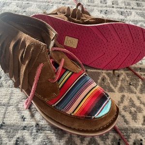Ariat Moccasin/Shoes with Fringe